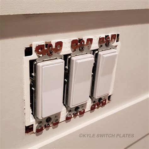 3 gang electrical switch box extensions|3 gang box extension ring.